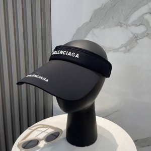 Balencia*A 巴黎世家新款 夏日冰丝空顶帽 空顶防晒帽不耽误扎马尾~ 冰丝面料实用又好看 大帽檐的设计能有效的阻隔紫外线 多色可选