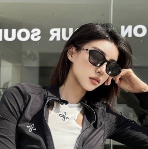 Gucci-偏光太阳镜 2025开春新款 潮流爆款 时尚小框偏光太阳镜 高品质 佩戴舒适 网红潮款墨镜 女士高清偏光太阳镜 高品质Tr镜框 型号 G4906
