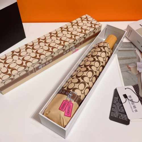 Coach 蔻驰 全自动折叠晴雨伞 新涂层技术深色伞布 美丽的花卉图案繁花似锦 唯美的田园花卉 象征着生机勃勃的美好景象 设计风格高雅奢华 超美的颜色印刷充斥在