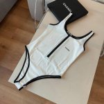 chanel香奈儿官方新款泳衣连体比基尼，高端定制，S M L Xl