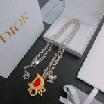 dior新款 迪奥项链原单货专柜新款开模复古潮流时尚必备 男女均可佩戴 情侣款同款 摇滚朋克泰银风格 复古元素 潮流百搭 官网同款项链最新款链条档次更高明星经典