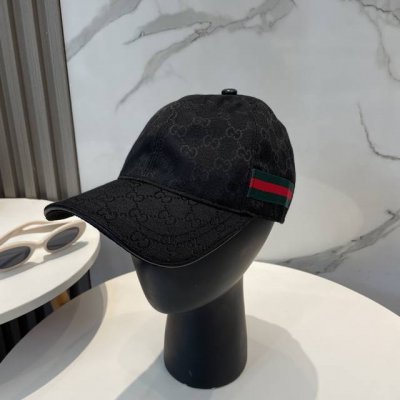 Gucci 古奇 经典原单棒球帽专柜1:1开模订制 最高版本 原版帆布轻盈透气 实物拍摄 四季百搭男女适用 基础头围56 贴片可调节