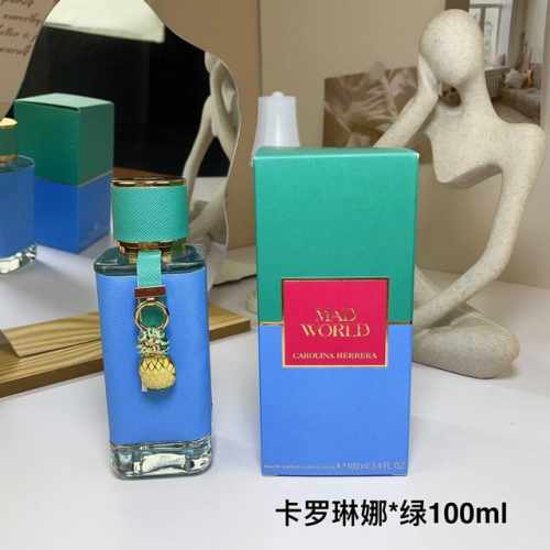 专柜品质 卡罗琳娜香水23款100Ml！味道：绿，咖啡，橙，黄，粉，蓝。