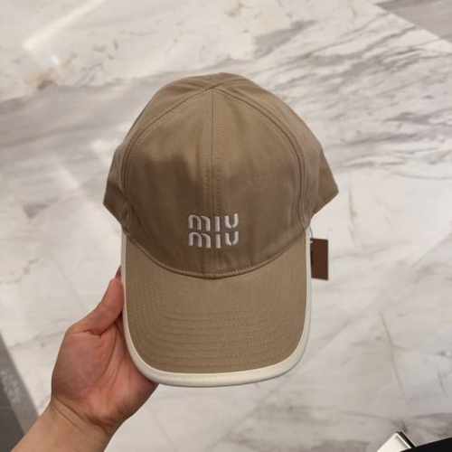 Miumiu缪缪 新款订单款刺绣棒球帽大牌款超好搭配，赶紧入手！