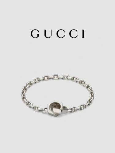 100Gucci古驰Trademark系列饰坠饰链条手链尺寸16-18-20-22
