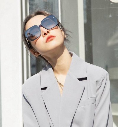 Gucci-偏光太阳镜 2025开春新款 潮流爆款 时尚方框偏光太阳镜 高品质 佩戴舒适 网红潮款墨镜 女士高清偏光太阳镜 高品质Tr镜框 型号：G7207