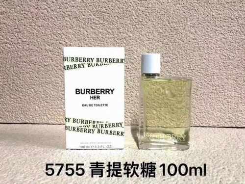 一比一 80 5755巴宝莉花与她果漾青提软糖淡香100Ml！