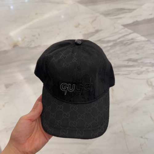 古奇Gucci 专柜新款棒球帽，简单大方 男女通用遮阳帽