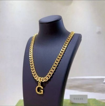 新品发布不爆不发 抖音带货网红首选 古驰项链最新款链条档次更高明星同款Anger Forest系列双G设计理念黄金项链 让高档的衣服搭配更有气质 出去更有牌面和