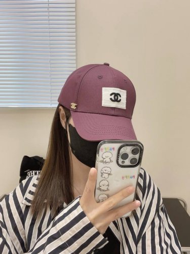 香奈儿Chanel 早春原单棒球帽，Logo小香经典简约，时尚休闲设计 跑量新品 质量超赞 时尚百搭
