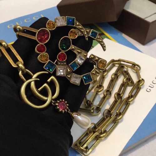 Gucci 古驰 项链腰链 原单高品质官网同步新款 自购正品打版专柜一致黄铜材质终于做出与Z批一模一样每一个细节媲美专柜正品一致全长103Cm 价格p