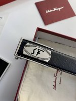 F菲拉 新款 男士鲨鱼纹小牛皮腰带，宽35毫米.搭配官网不锈钢自动扣.商务服装造型的完美搭配。永恒经典，与正品零差距