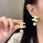 香奈儿珍珠双c耳环