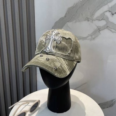 克罗心 25新款棒球帽，个性时尚经典十字架标志，休闲带点酷酷的感觉，中性款 男女同款！超好搭！ 头围:56-58Cm均可