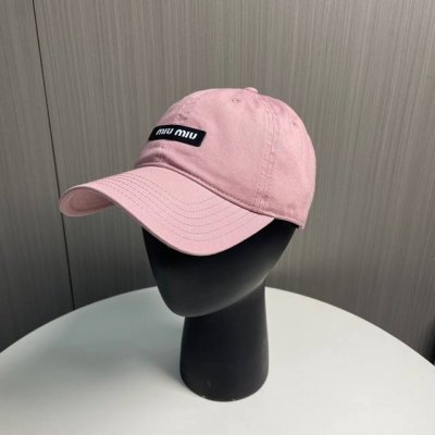 miumiu新款素色棒球帽 当下爆热的色系-街头感十足！ 潮流百搭，小红书种草，毒药 Get上你们的男朋友，一起Cool