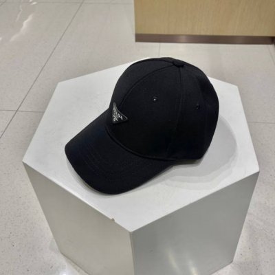 prada普拉达新款鸭舌帽，男女款棒球帽，高级定制，头围57Cm