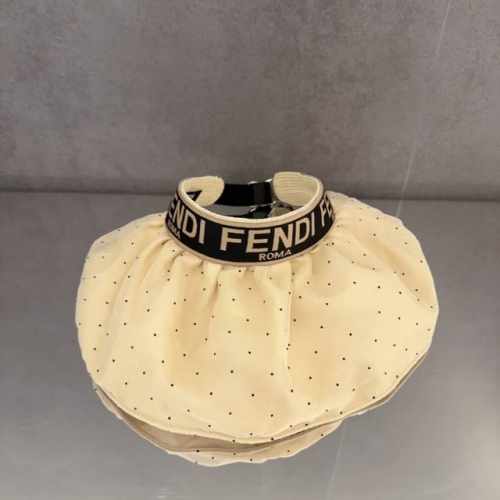 芬迪 Fendi 2025春夏超细装饰空顶帽 超空顶系列，颜色妥妥，轻便携带！小仙女人手必备