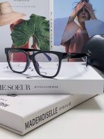 Chanel香奈儿 2025新明星同款素颜眼镜架女近视防蓝光眼镜方框 男女通用 熊猫拼色