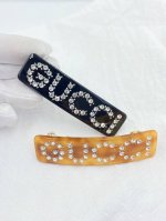 Gucci 古驰新款 树脂满钻发夹 时尚百搭款式 两色可选