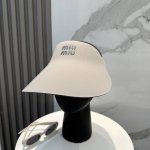 miumiu缪缪～夏季新款无痕鸭舌空顶帽 夏季遮阳神器 一点都不会闷热，超大帽檐更防晒