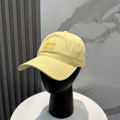 miumiu缪缪 新款糖果色色系简约棒球帽 当下爆热的色系-街头感十足！ 潮流百搭，小红书种草，毒药 Get上你们的男朋友，一起Cool