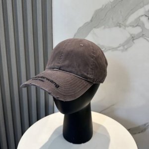 Alexander~ Wang亚力山大 王 最新刺绣字母棒球帽 个性时尚款 休闲带点酷酷的感觉 中性款 男女同款 多种色系 超好搭