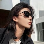 p90 【Gucci-偏光太阳镜】2025开春新款 潮流爆款 时尚小框偏光太阳镜 高品质 佩戴舒适 网红潮款墨镜 女士高清偏光太阳镜 高品质Tr镜框 型号：G4
