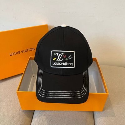 路易威登棒球帽 Louisvuitton新款Lv棒球帽 重工打造高端大气 百搭款男女通用 跑量