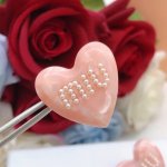 编号Med0009 Miumiu缪缪最新款爱心耳钉 一致Z批黄铜材质