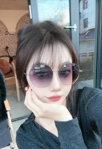 偏光系列太阳镜 原版出货香奈儿网红超爆款经典奢华全球风 [亲亲] 时尚圆框太阳镜 气质非凡 经典大框款式太阳眼镜[篮球] 顶级品质 奢华Logo 正版板材质量