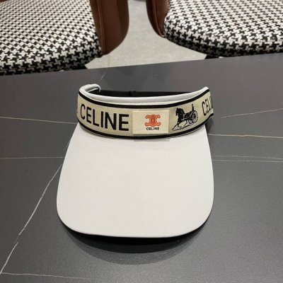 赛琳Celine新款高尔夫空顶帽女帽夏季女士无顶帽户 外休闲遮阳帽防晒球帽