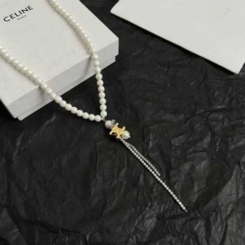 Celine 赛琳 项链 一直是简约时尚界的标杆大胆的设计 百看不厌搭配起来更Fashion 长度：53厘米