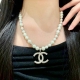 Chanel香奈儿 中古 字母 项链小香家的款式真心无需多介绍每一款都超好看，精致大方，非常显气质.