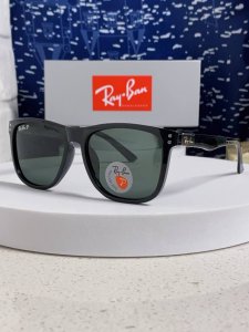 Ray Ban雷朋 2025新款矩形男女通用太阳镜 男士开车偏光镜片 Rb69009 Size:60口15-145