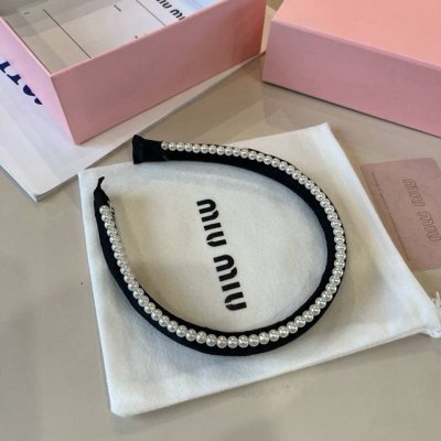 miumiu缪缪新款发箍