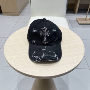 克罗心新款高品质洗水牛仔棒球帽，高端定制版！网红时尚博主同款！墙裂推荐！质量巨好！头围57Cm