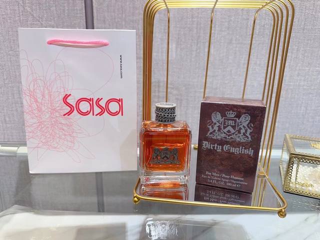 110原单品质 100Ml 雅痞Juicy Dirty English橘滋脏话男士香水 微药感皮革乌木 男孩动了情的痞子 理想男朋友的味道 又坏又温柔的男朋友的