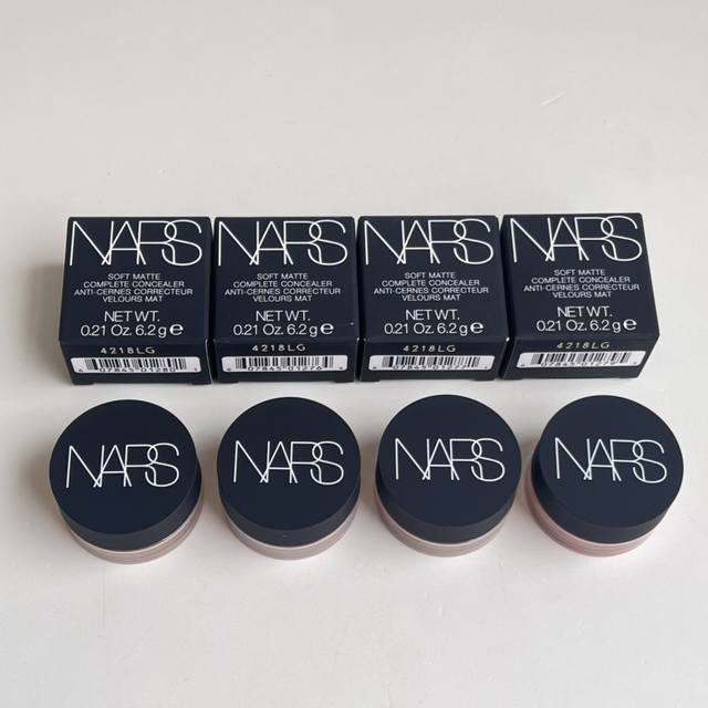 一比一 50 Nars遮瑕膏圆罐6.2Ml！色号： L1#卡仕达Custard L2#香草粉Vanilla L2.5#焦糖布丁Creme Brulee L3.#