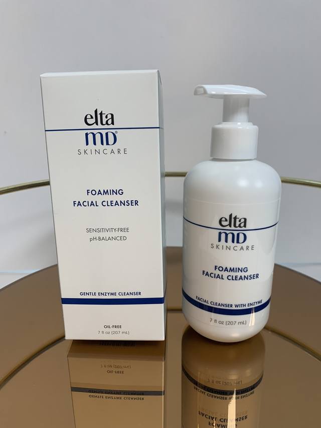 一比一 60 Elta Md洗面奶207Ml！美国皮肤科医师推荐用的护肤品牌～典型的简单温和好用，氨基酸弱酸性泡沫洗面奶，活化剂含量比被全美公认为No.1，是最