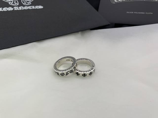 70Chrome Hearts 克罗心 经典款十字架戒指 个性潮流款 码数#6#7#8#9#10#11#