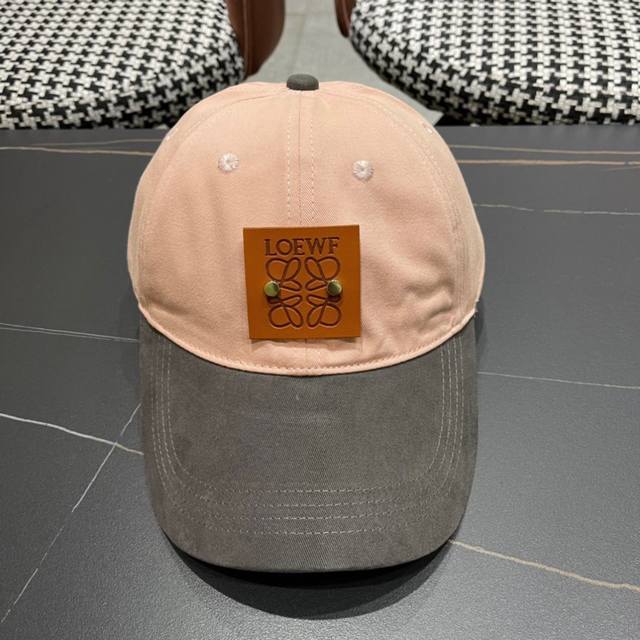 P70 Loewe罗意威新款棒球帽经典罗意威标志，男女同款百搭透气，四季可佩戴