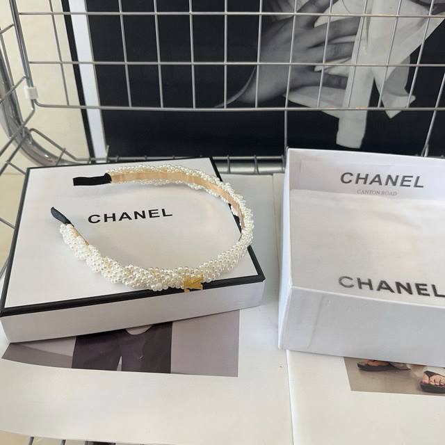 P60配包装盒 Louis Vuitton 路易威登 新款珍珠发箍，时尚潮流，超级好看！小姐姐必备