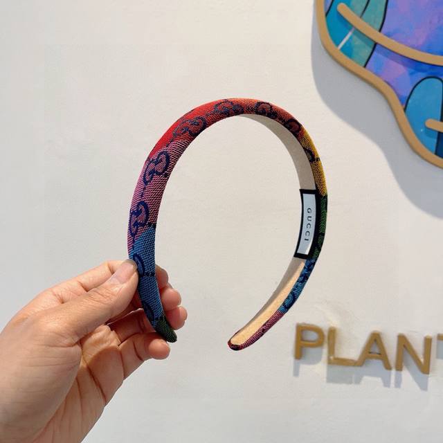 配包装 P60 Gucci古奇 官方经典新款窄版发箍，女神必备单品，非常百搭，时尚潮流