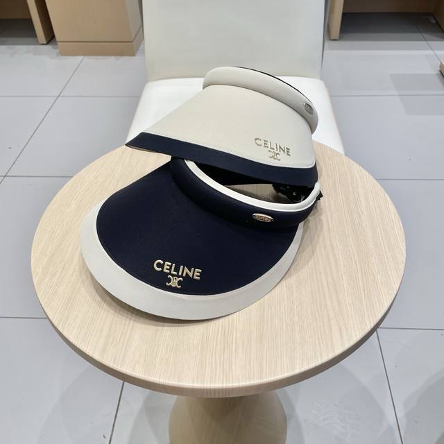 P80 塞琳Celine大帽檐防晒帽2025新款防晒空顶帽大帽檐遮阳帽冰丝太阳帽户外帽子