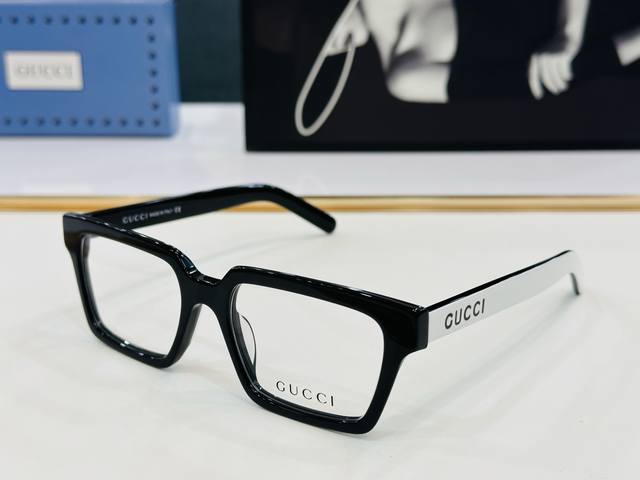P80 Gucc*古家Gg1725 Size：53口15-145 搭配镜框Z配光架