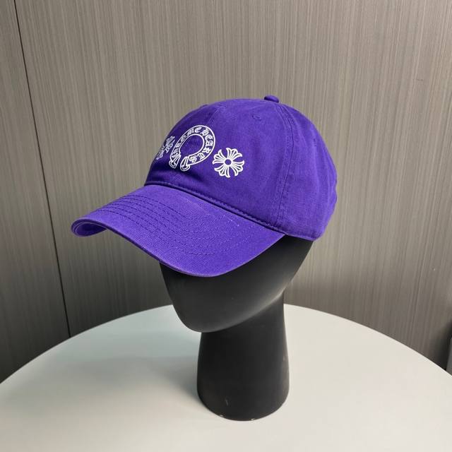 P50 克罗心 新款棒球帽，个性时尚经典十字架标志，休闲带点酷酷的感觉，中性款 男女同款！超好搭！ 头围:56-58Cm均可