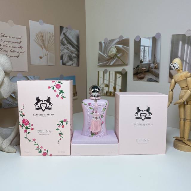 高品质/160 玛丽之香不止玫瑰高尚限量版浓香水100Ml parfums De Marly Delina Limited Edition,2024 品牌：玛丽