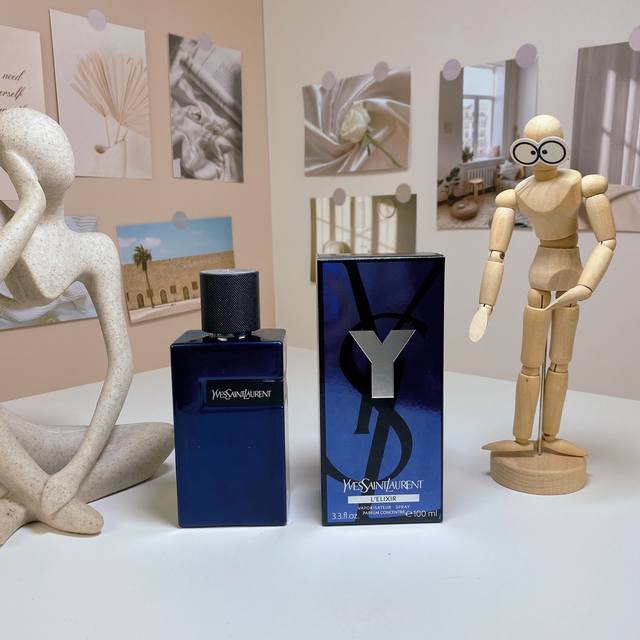 高品质/130 圣罗兰2024版精粹先锋男士香水100Ml ysl Yves Saint Laurent Y Elixir,2024 品牌：圣罗兰 调香师：Do