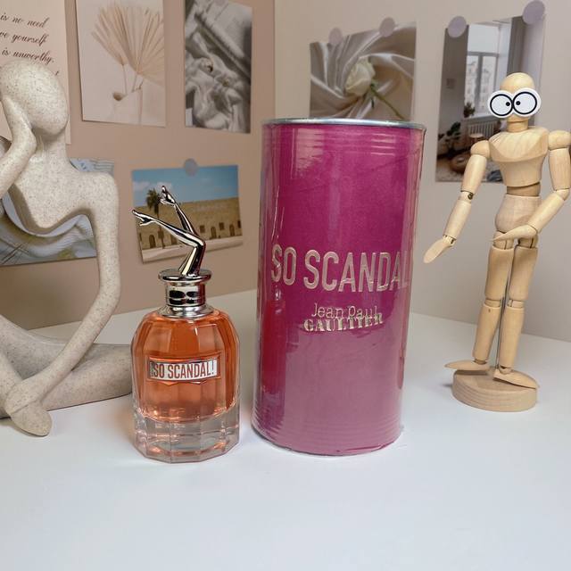 高品质/140 高缇耶丑闻女士/美人腿浓香水80Ml jean Paul Gaultier So Scandal,2020 品牌：高缇耶 调香师：Daphne