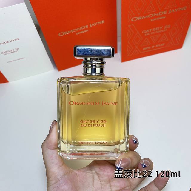 高品质/160 欧梦德杰尼盖茨比22香精版香水120Ml ormonde Jayne Gatsby 22, 2022 品牌：欧梦德·杰尼 属性：中性香 香调：花